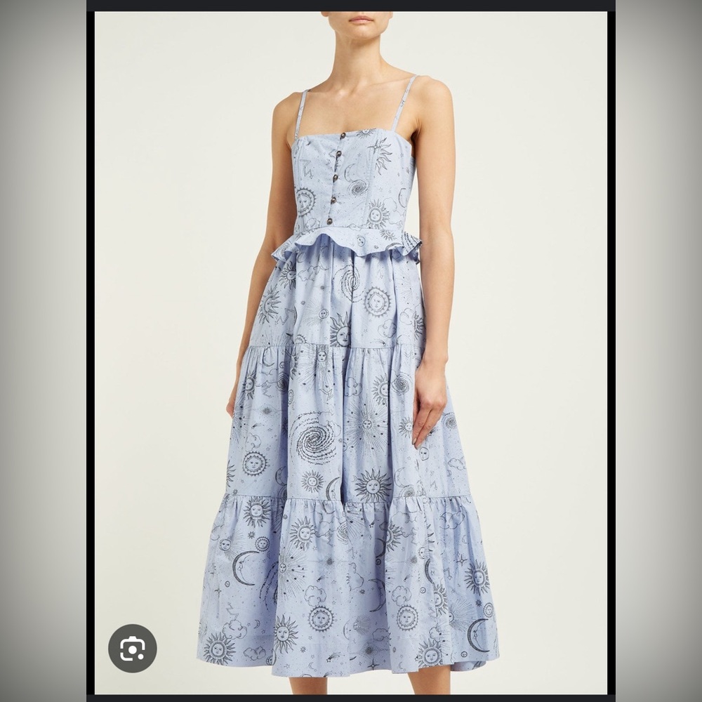 Ganni Over the Moon Dress